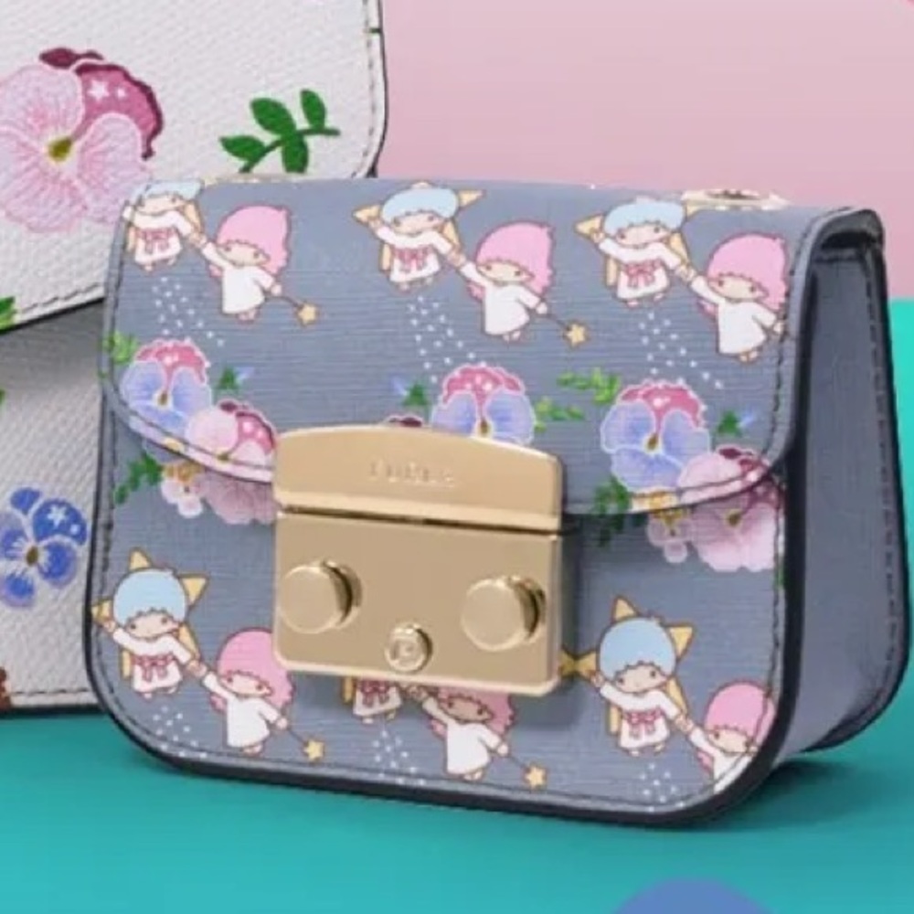 FURLA Kitty little twin stars crossbody